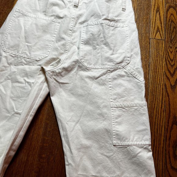 NWT Madewell Mens Garment Dyed Canvas Overalls Medium - Picture 13 of 16